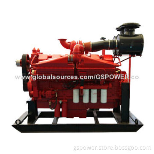 Turbocharged diesel engine for truck